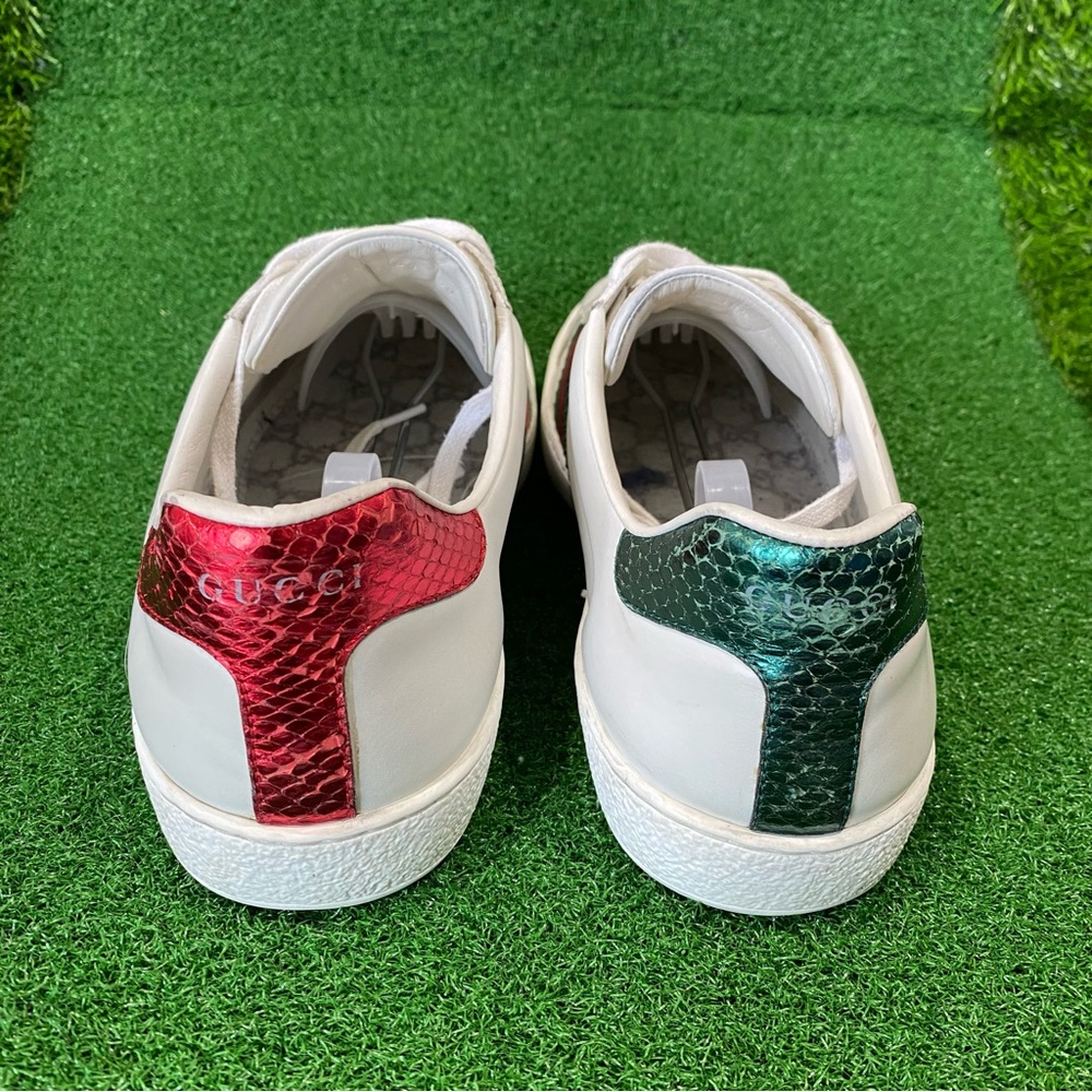 Gucci Men's Ace Embroidered 'Snake' Sz 10.5
๐๐ no shoe insoles๐๐ - Picture 7 of 12